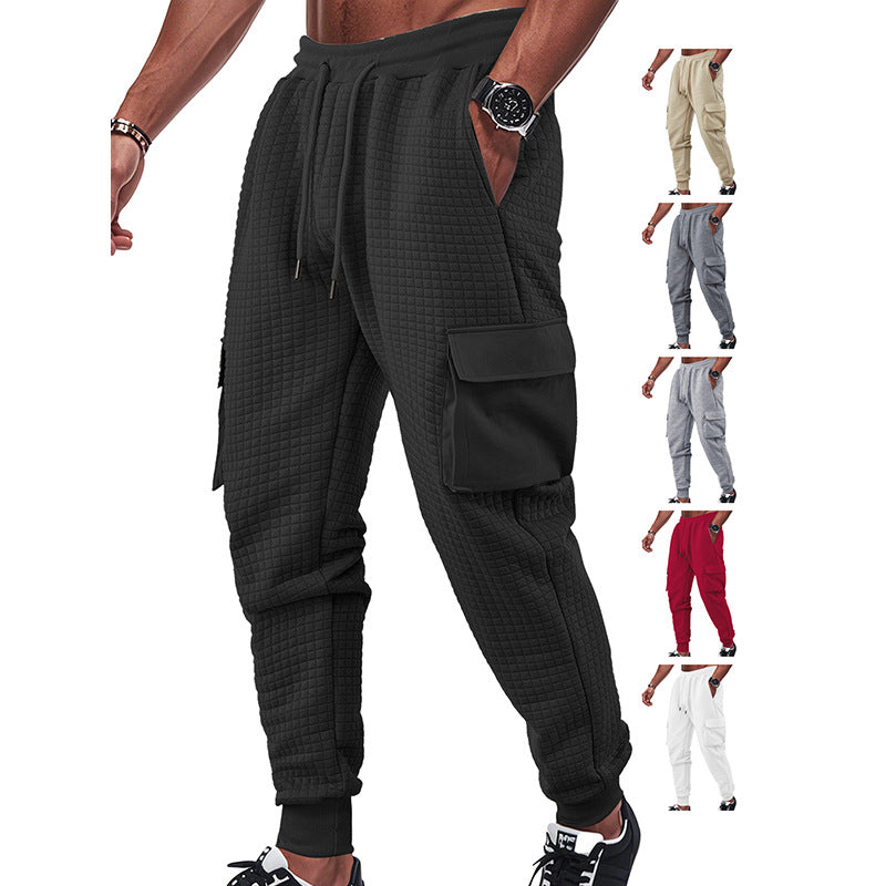 Herren Cargo-Jogginghose mit atmungsaktivem Material und praktischen Seitentaschen Heidi-Mode