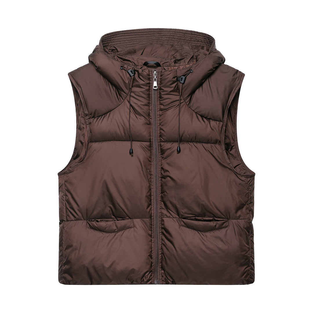 Damen Weste mit Kapuze und Wattierung Heidi-Mode