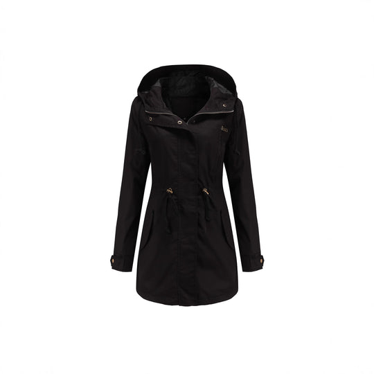 Damen Funktionsjacke mit verstellbarem Bund und Reißverschluss Heidi-Mode