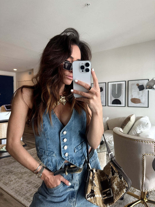 Damen Jeansweste Heidi-Mode