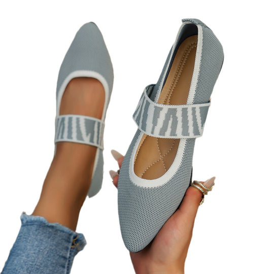Damen elegante Sling-Ballerinas mit komfortabler Bandage Heidi-Mode