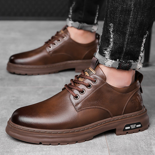 Heidi-Mode | Elegante Herren-Schnürschuhe mit rutschfester Außensohle und atmungsaktivem Innenfutter