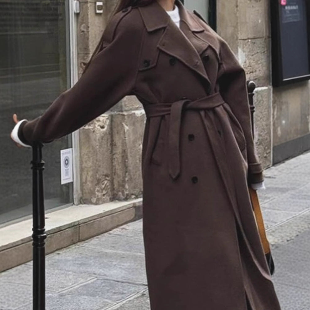 Damen oversized Wollmantel Heidi-Mode