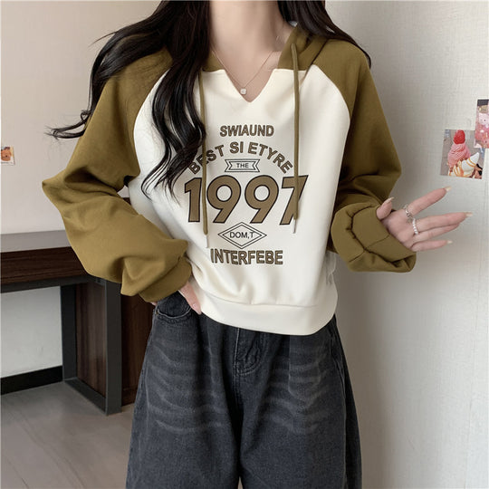 Femme Cropped Hoodie Heidi-Mode