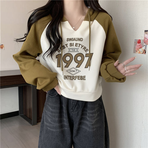 Femme Cropped Hoodie Heidi-Mode