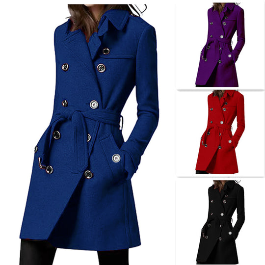Damen eleganter und zeitloser Trenchcoat Heidi-Mode