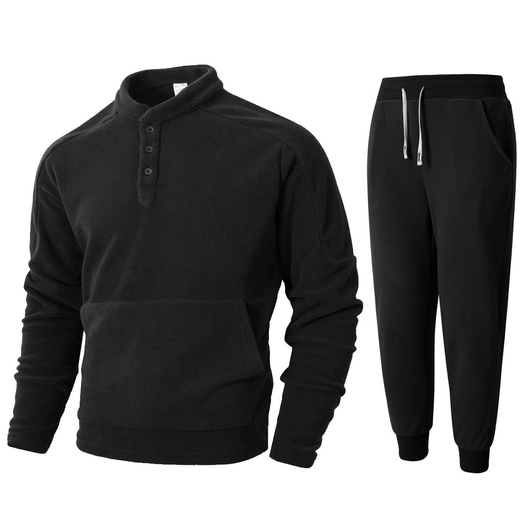 Herren Fleece Freizeitanzug Heidi-Mode
