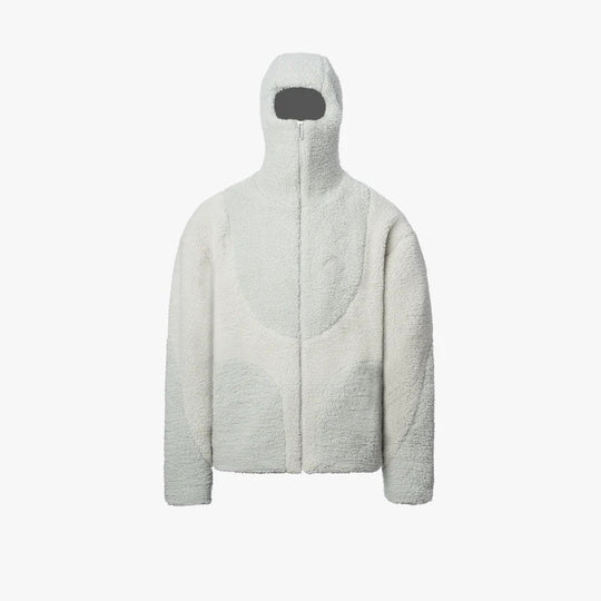 Damen Fleecejacke mit hohem Kragen und praktischen Reißverschlusstaschen Heidi-Mode