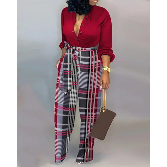 Damen Denim Jumpsuit mit modischem Patchwork-Design und praktischen Taschen Heidi-Mode