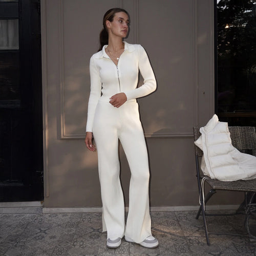 Damen Strickoverall Heidi-Mode