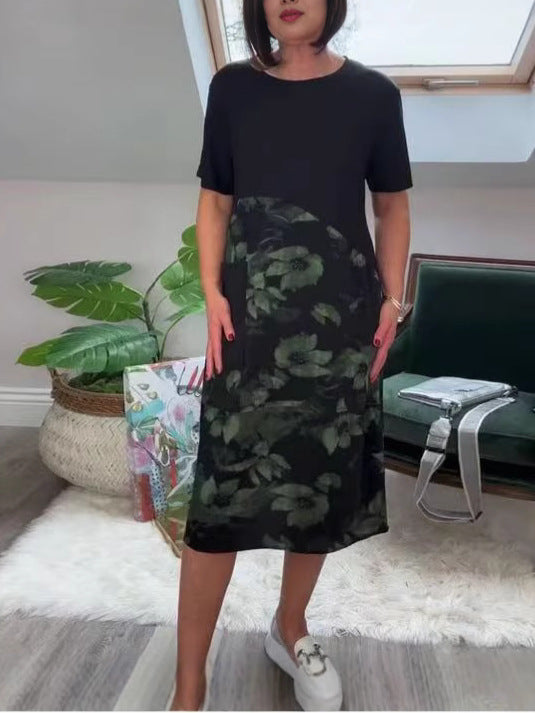 Damen Kleid mit floralem Design Heidi-Mode
