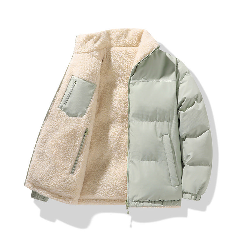 Damen warme Steppjacke mit kuscheligem Innenfutter und praktischen Taschen Heidi-Mode