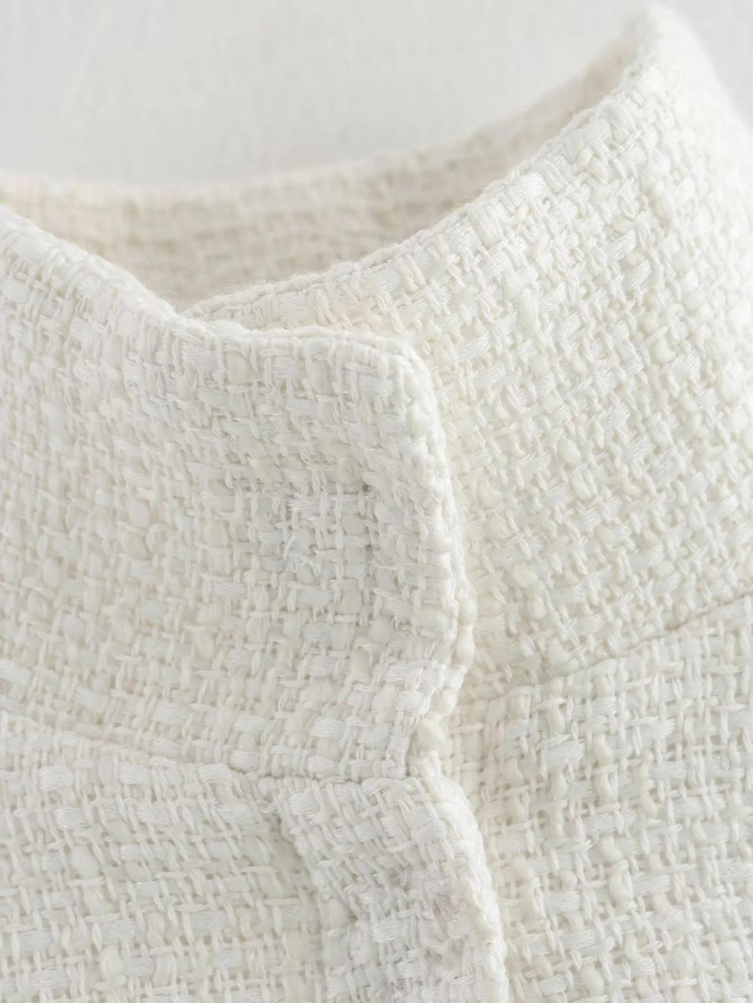 Damen elegante Umhangjacke aus strukturiertem Gewebe Heidi-Mode