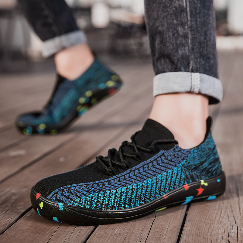 Herren Leichte Flexible Laufsneaker Heidi-Mode