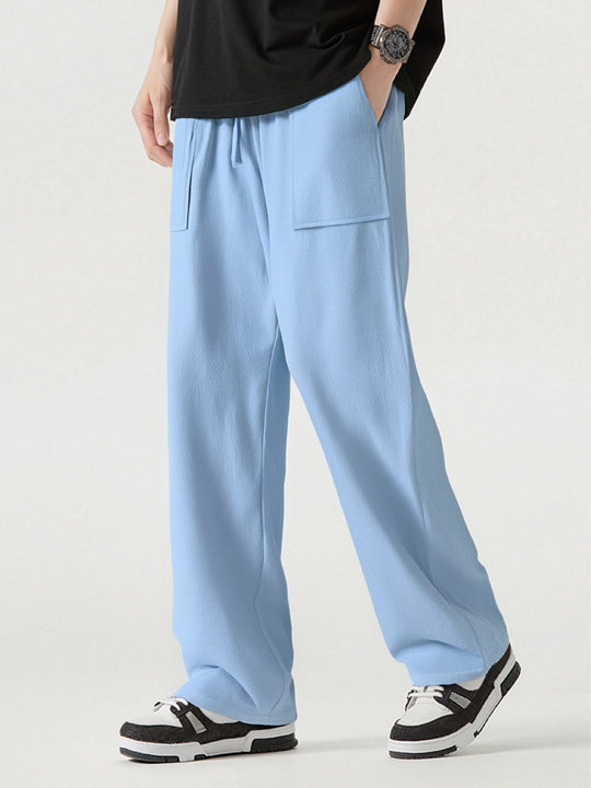 Herren Bequeme Cargo-Hose mit praktischen Taschen und elastischem Bund Heidi-Mode