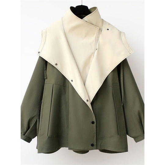 Damen multifunktionale Outdoor-Jacke mit großen Taschen und praktischen Reißverschlüssen Heidi-Mode