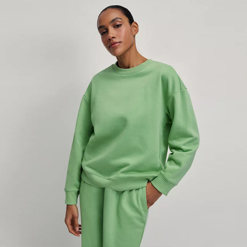Damen Bequemer Oversized Sweatpullover mit lässigem Schnitt Heidi-Mode