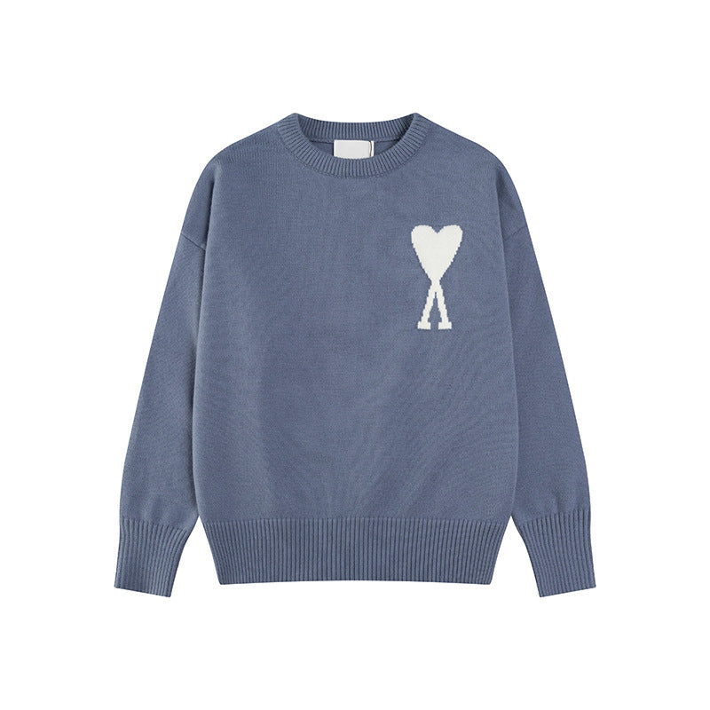 ✅ Heidi-Mode | Herzbestickter Damenpullover
