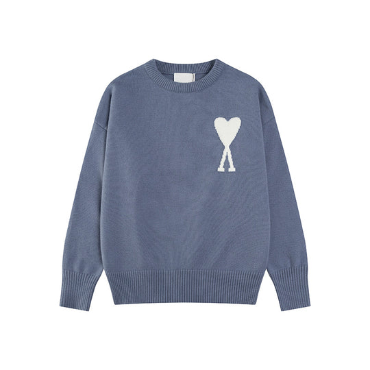✅ Heidi-Mode | Herzbestickter Damenpullover