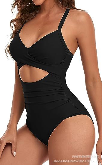 Heidi Mode | Hohler rückenfreier Bikini mit engen Trägern