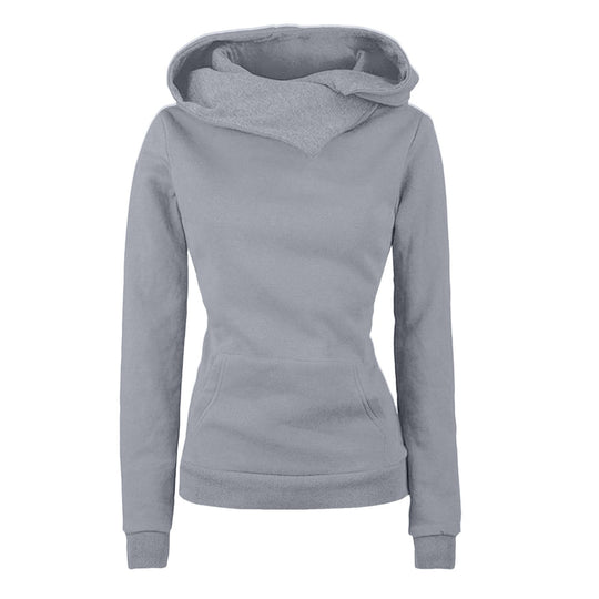 Damen Hoodie mit lässigem Schnitt Heidi-Mode