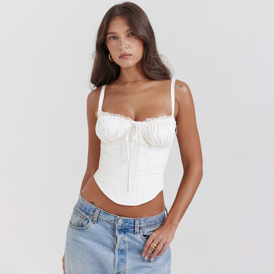 Damen Korsett-Top Heidi-Mode
