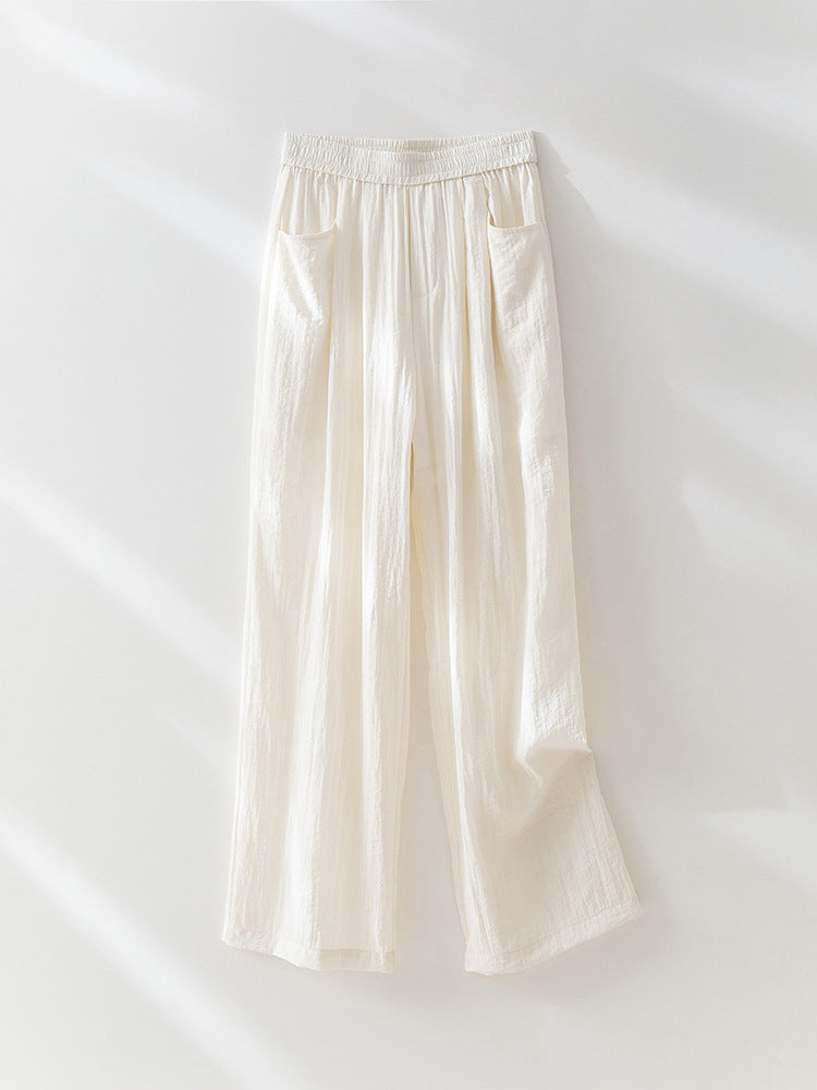 Femme Airy Weite Leinenhose Heidi-Mode
