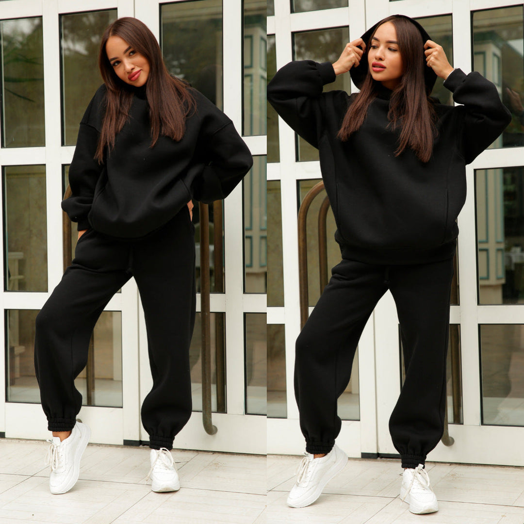 Heidi-Mode | Zweiteiliges Sport Hoodie Sweatpants Set