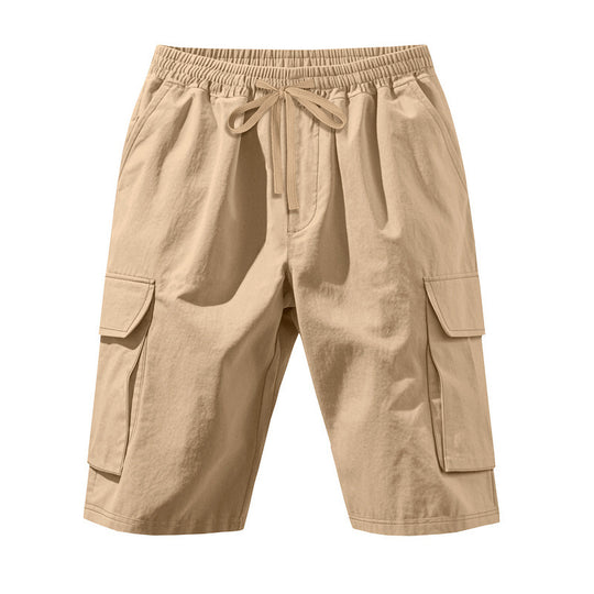 Herren Cargo-Shorts mit elastischem Bund und praktischen Seitentaschen Heidi-Mode 1757709064