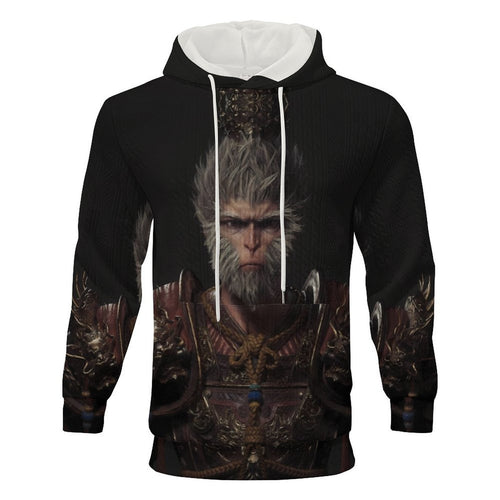 Herren Kapuzenpullover mit auffälligem Tiermotiv und praktischem Design Heidi-Mode