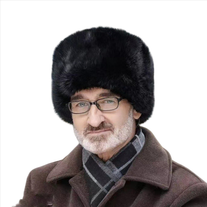 Herren Fellmütze mit Ohrenschutz Heidi-Mode