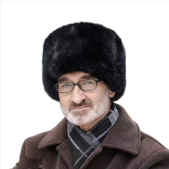 Herren Fellmütze mit Ohrenschutz Heidi-Mode