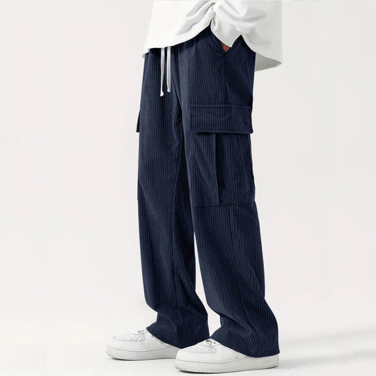 Herren Kord Cargo-Hose Heidi-Mode