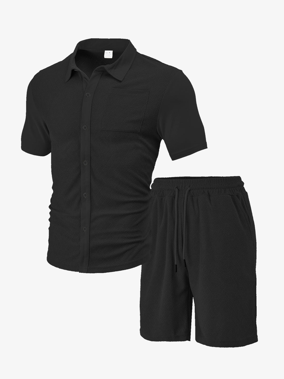 Herren Freizeit Outfits mit atmungsaktiver Textur und praktischen Taschen Heidi-Mode