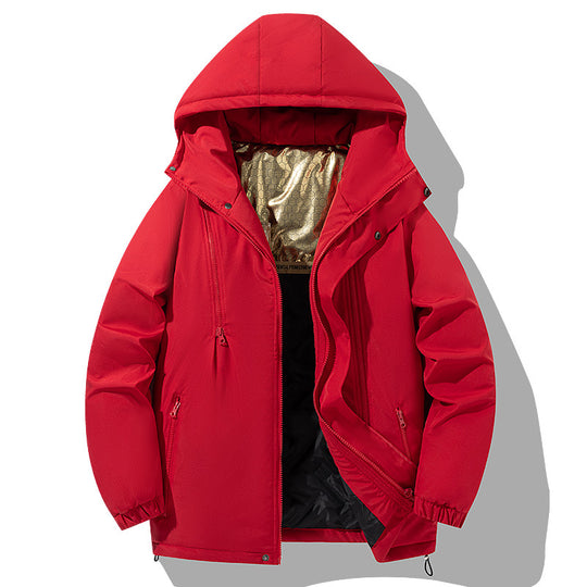 Damen winterliche Outdoor-Jacke mit thermoregulierendem Innenfutter und praktischen Taschen Heidi-Mode