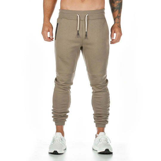 Herren bequeme Jogginghose mit praktischen Reißverschlusstaschen und elastischem Bund Heidi-Mode