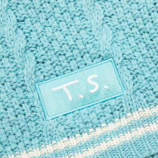 Damen modischer Strickcardigan mit V-Ausschnitt und Branding Heidi-Mode