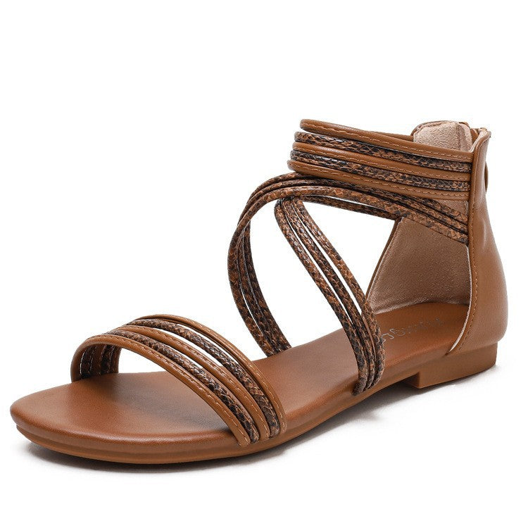 Damen elegante Sommer Sandalen Heidi-Mode