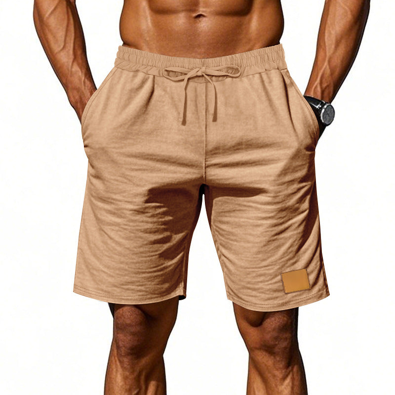 Herren bequeme Sport-Shorts mit elastischem Bund und praktischen Seitentaschen Heidi-Mode