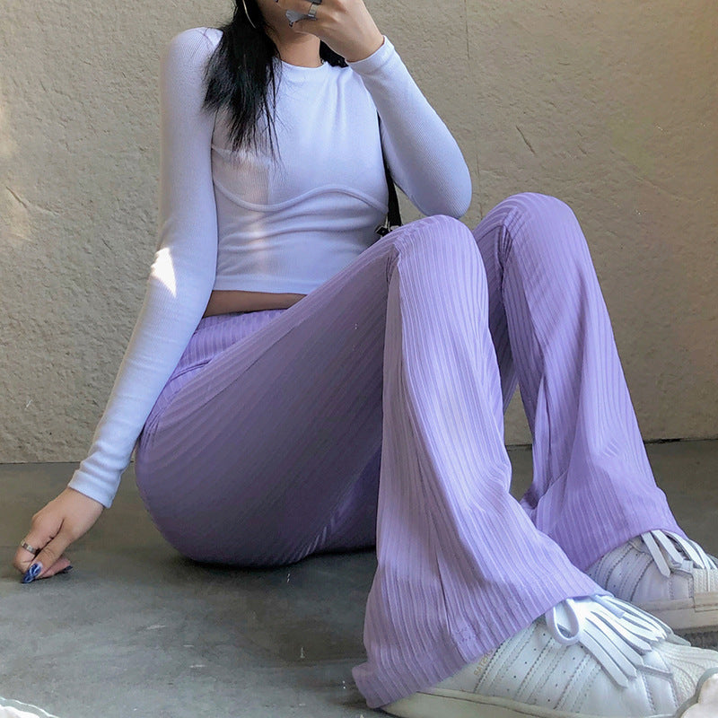 Damen Stretchy Schlaghose Heidi-Mode