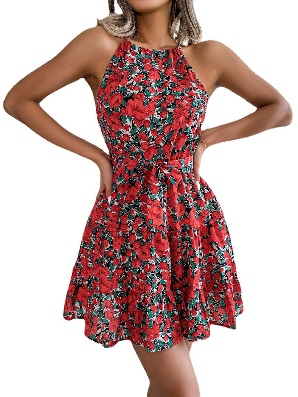 Heidi-Mode | Sommer Flared Floral Sundress