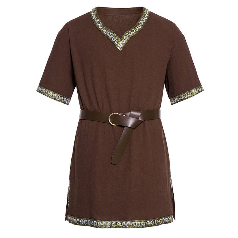 Femme Elegante Kurzarm-Tunika Kleid Heidi-Mode
