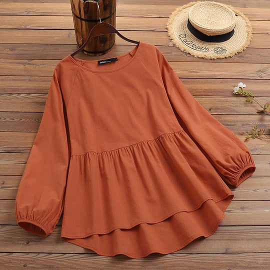 Heidi-Mode | Bluse Encanto mit Peplum-Details
