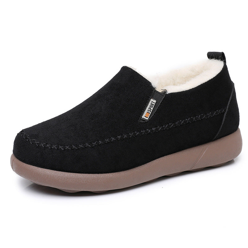 Damen Gemütliche Hausschuhe mit warmem Innenfutter Heidi-Mode