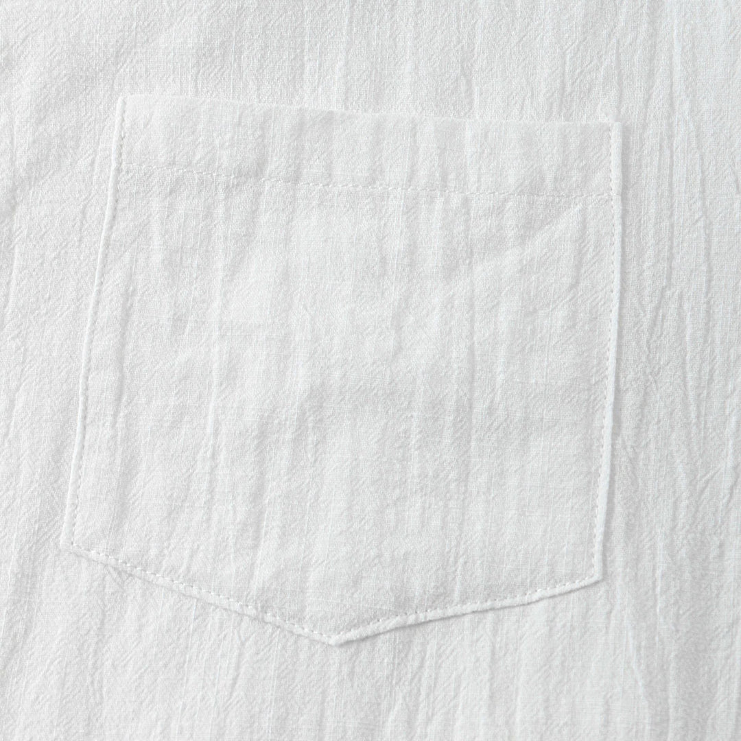 Damen Kurzarm-Pyjama-Set aus leichtem Baumwollmaterial mit praktischer Knopfleiste und elastischem Bund Heidi-Mode