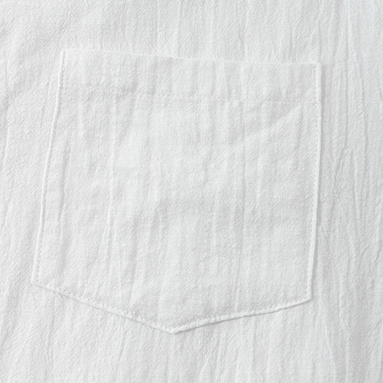 Damen Kurzarm-Pyjama-Set aus leichtem Baumwollmaterial mit praktischer Knopfleiste und elastischem Bund Heidi-Mode