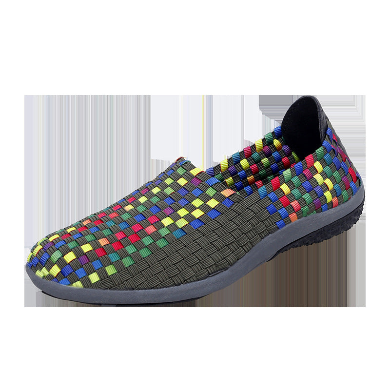 Herren Gewebe Slipper Aquatische Fußbekleidung Heidi-Mode