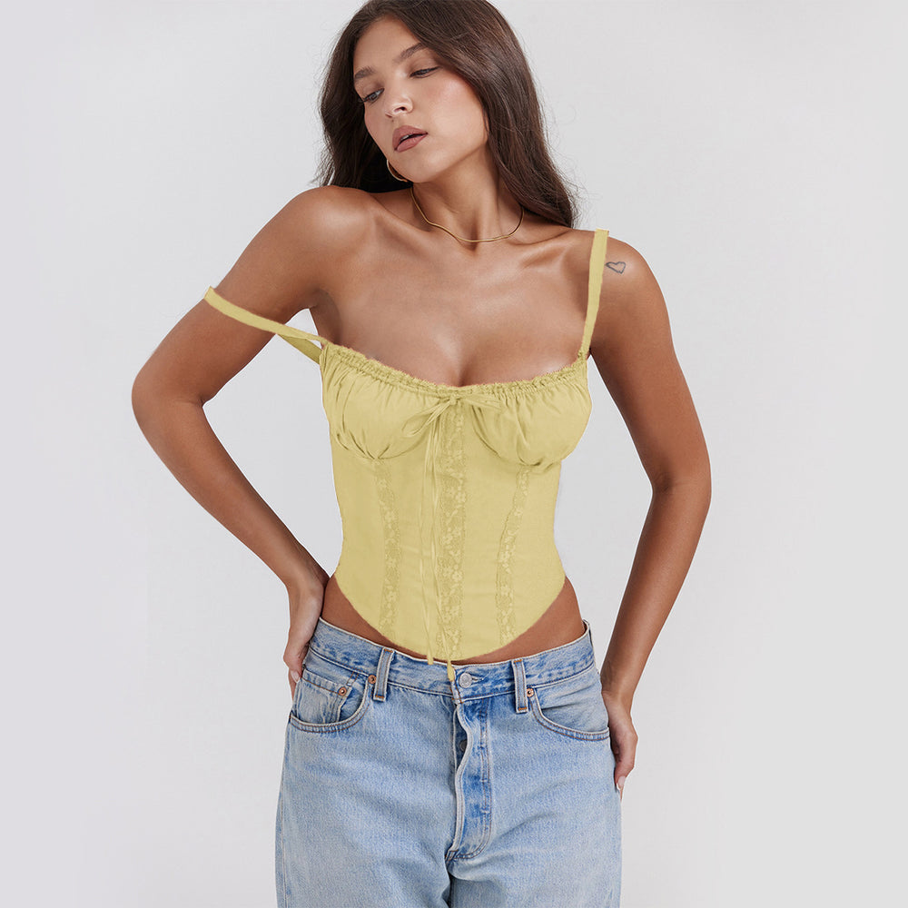 Damen Korsett-Top Heidi-Mode