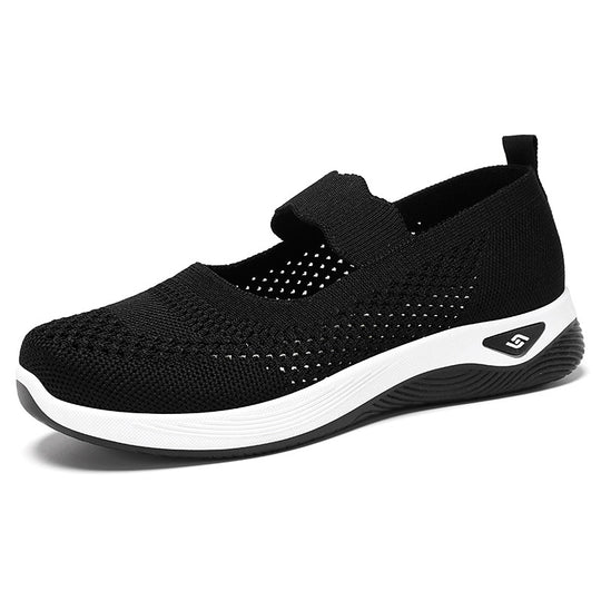 Damen Bequeme Freizeitschuhe mit atmungsaktivem Netzdesign Heidi-Mode