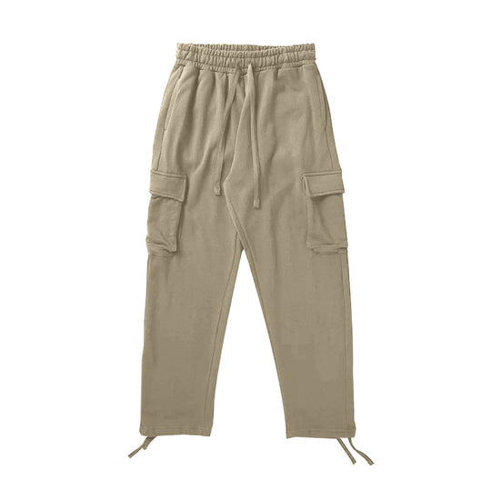 Herren Cargo-Jogginghose mit elastischem Bund und praktischen Seitentaschen Heidi-Mode